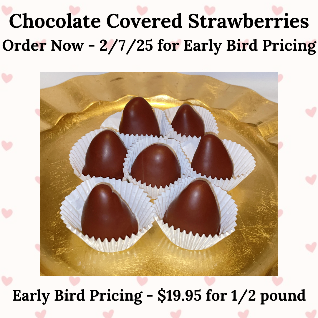 Milk Chocolate Covered Strawberries (Early Bird Pricing)